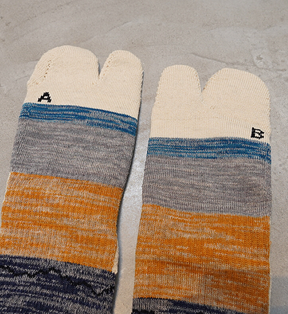 【atelier Blue bottle】アトリエブルーボトル Hiker's Socks-Short02 "4Color" ※ネコポス可