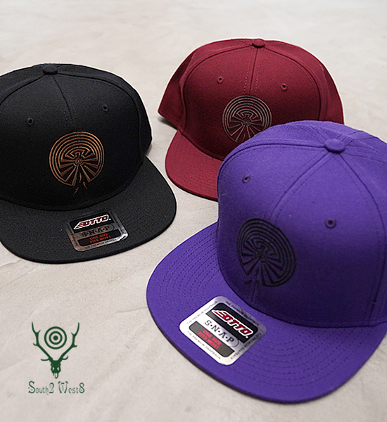 【South2 West8】サウスツーウエストエイト Baseball Cap-Maze Emb. "3Color"