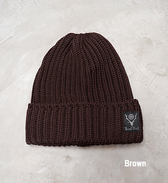 【South2 West8】サウスツーウエストエイト Watch Cap-W/A Knit "3Color"