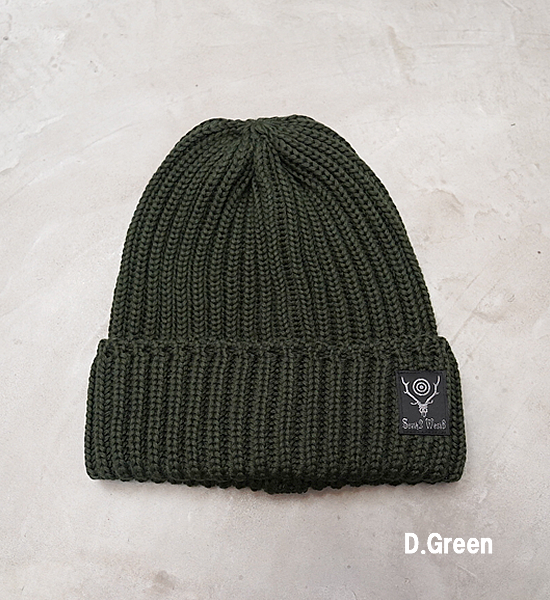 【South2 West8】サウスツーウエストエイト Watch Cap-W/A Knit "3Color"