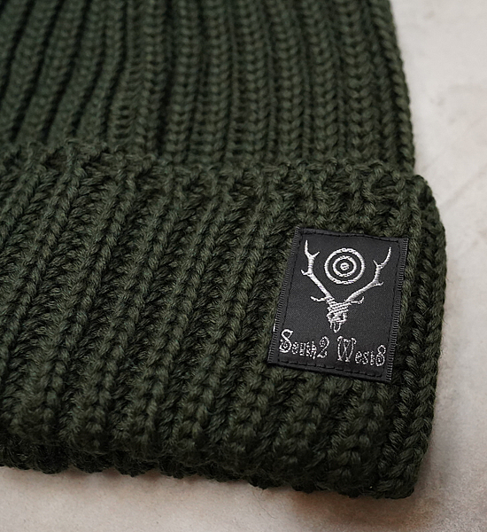 【South2 West8】サウスツーウエストエイト Watch Cap-W/A Knit "3Color"