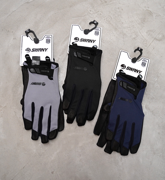 【SWANY】スワニー women's Trail Leather Glove "3Color" ※ネコポス可