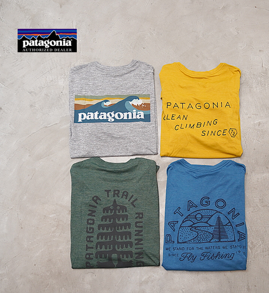 【patagonia】パタゴニア men's Capilene Cool Daily Graphic Shirt "5Color" ※ネコポス可