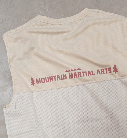 【Mountain Martial Arts】マウンテンマーシャルアーツ unisex MMA TRAIL Mesh Panel Sleeve-less “2Color” ※ネコポス可