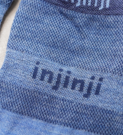 【injinji】インジンジ Run Lightweight No-Show NuWool "Jean" ※ネコポス可