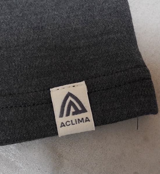 【ACLIMA】アクリマ women's Warmwool Grandad Shirt "Marengo"