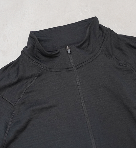 【patagonia】パタゴニア men's Capilene Thermal Weight Zip Neck "BLK"