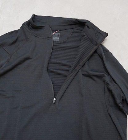 【patagonia】パタゴニア men's Capilene Thermal Weight Zip Neck "BLK"