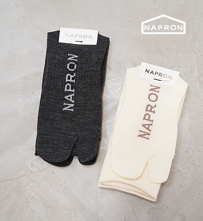 【NAPRON】ナプロン Wool Tabi Sox ”2Color" ※ネコポス可