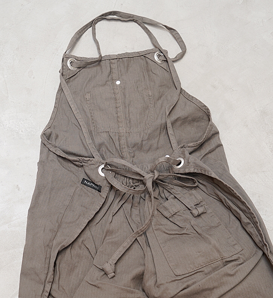 ★30%off【NAPRON】ナプロン Salopette Apron ”2Color"