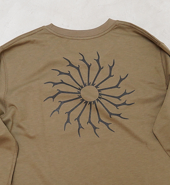 【South2 West8】サウスツーウエストエイト L/S Round Pocket Tee-Circle Horn "3Color" ※ネコポス可