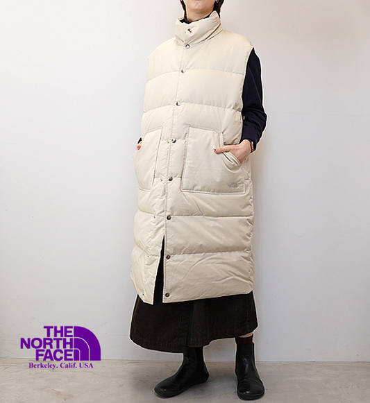 ★30%off【THE NORTH FACE PURPLE LABEL】ノースフェイスパープルレーベル women's Lightweight Twill Mountain Down Vest