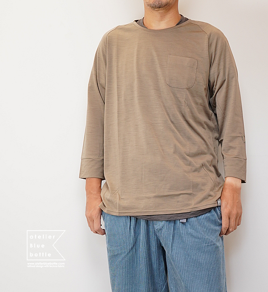 【atelier Blue bottle】アトリエブルーボトル Hiker's T-shirts 2022(8sleeve) "3Color" ※ネコポス可