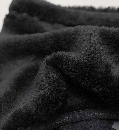 【and wander】アンドワンダー high loft fleece neck warmer "Black" ※ネコポス可