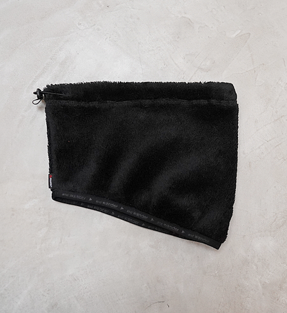 【and wander】アンドワンダー high loft fleece neck warmer "Black" ※ネコポス可