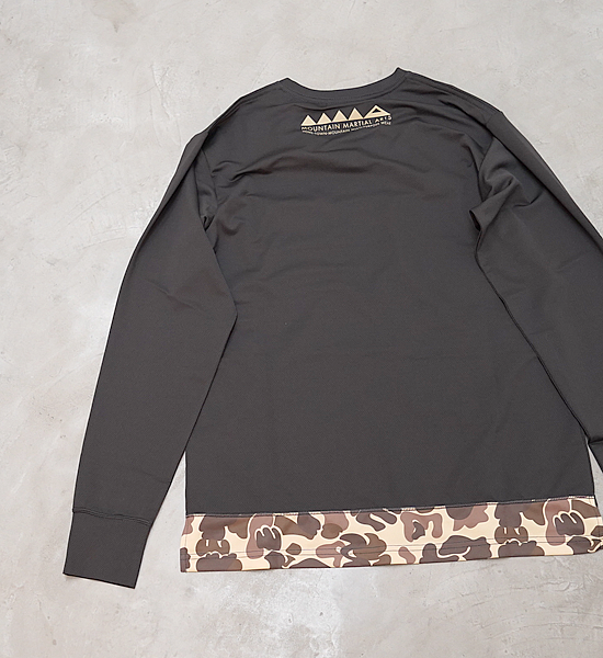 【Mountain Martial Arts】マウンテンマーシャルアーツ unisex MMA Panel Long Sleeve Pocket Tee “2Color” ※ネコポス可