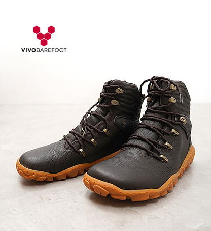 【VIVOBAREFOOT】ヴィヴォ ベアフット women's Tracker Forest ESC "Brown Leather"