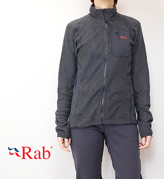 【Rab】ラブ women's Alpha Flash Jacket  "Beluga"