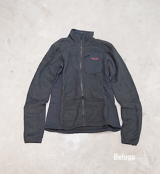 【Rab】ラブ women's Alpha Flash Jacket  "Beluga"