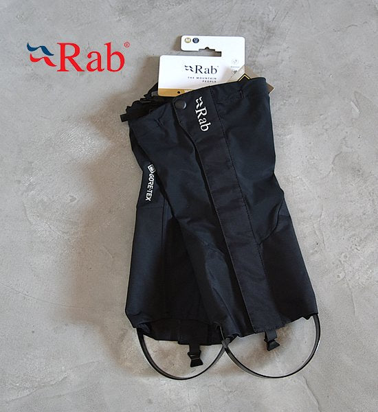 【Rab】ラブ women's Muztag GTX Gaiter "Black"