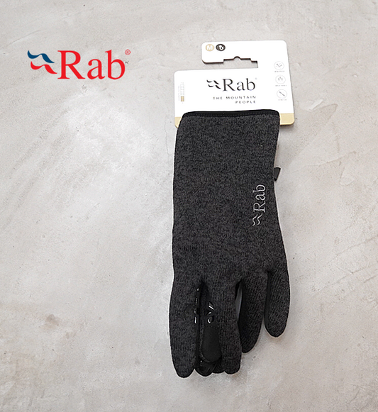 【Rab】ラブ men's Quest Infinium Gloves "Anthracite"