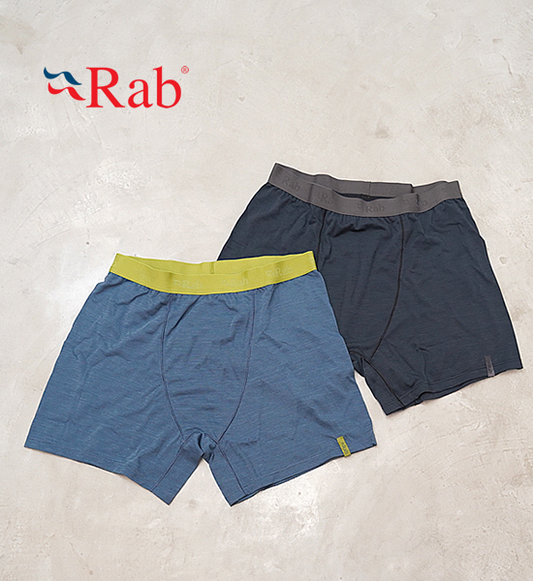 【Rab】ラブ men's Syncrino Boxers "2Color"