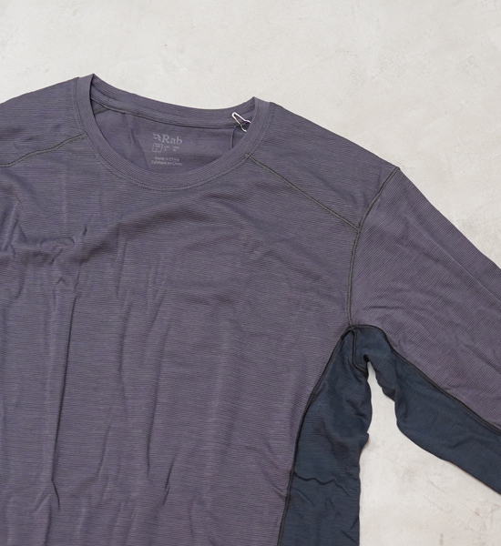 【Rab】ラブ men's Syncrino Base LS Tee "2Color"