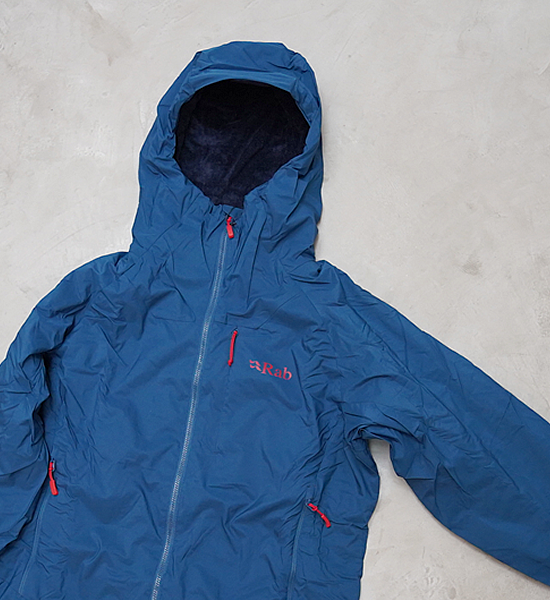 【Rab】ラブ men's VR(Vapour-Rise)Summit Jacket "Beluga"