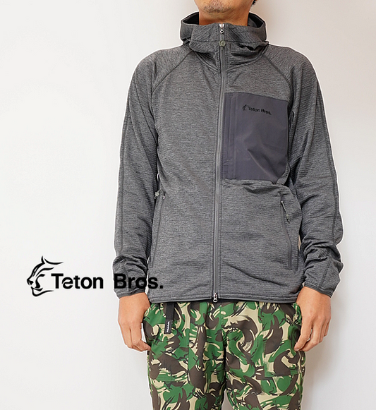 【Teton Bros】ティートンブロス men's Graphene Zip Hoody "2Color"