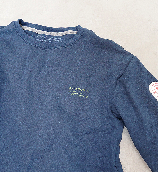 【patagonia】パタゴニア women's Clean Climb Badges Uprisal Crew Sweat "2Color"