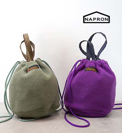 【NAPRON】ナプロン Fleece Patients Bag Small "3Color"