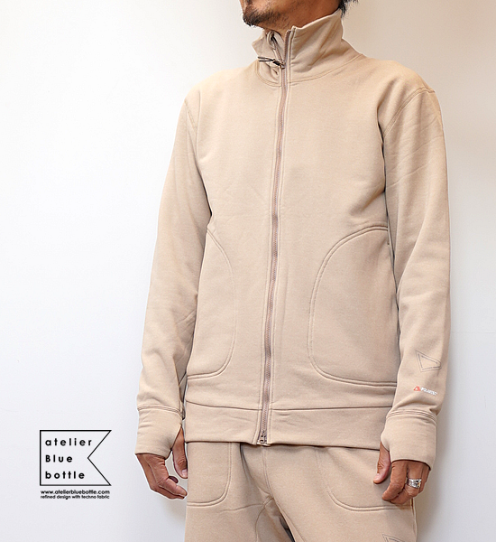 【atelier Blue bottle】アトリエブルーボトル Hiker's Jersey Jacket "3Color"