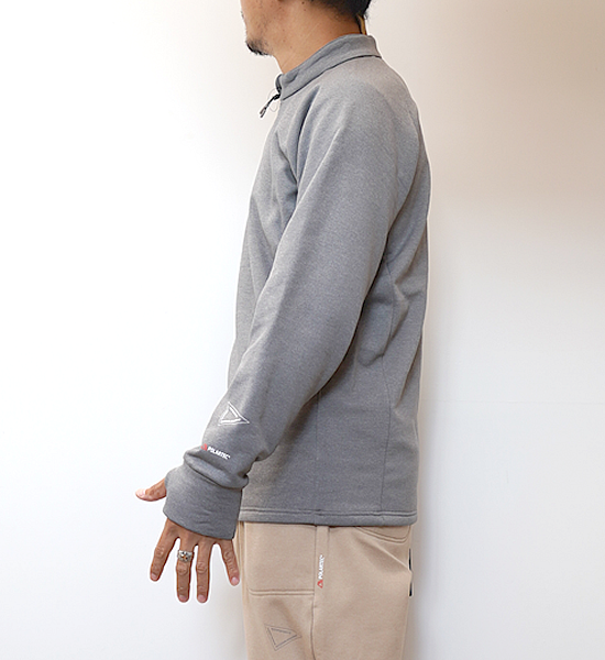 【atelier Blue bottle】アトリエブルーボトル Hiker's Jersey Short Zip "3Color"