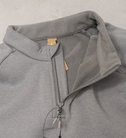 【atelier Blue bottle】アトリエブルーボトル Hiker's Jersey Short Zip "3Color"