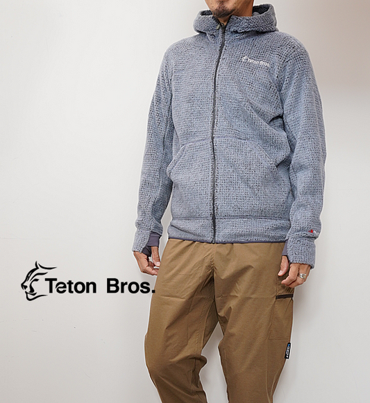 ★30%off【Teton Bros】ティートンブロス men's Wool Air Hoody "Gray"