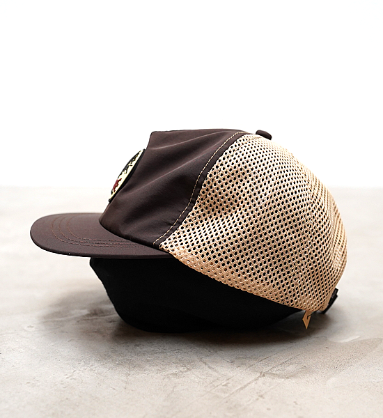 ▽Return to the mountains【Yosemite】Omine Cap "Brown×Beige" ※ネコポス可