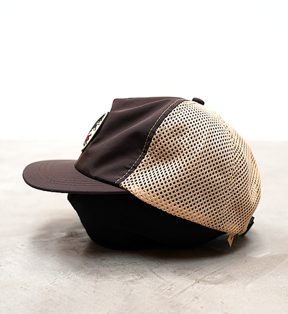 ▽Return to the mountains【Yosemite】Omine Cap "Brown×Beige" ※ネコポス可