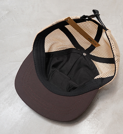 ▽Return to the mountains【Yosemite】Omine Cap "Brown×Beige" ※ネコポス可