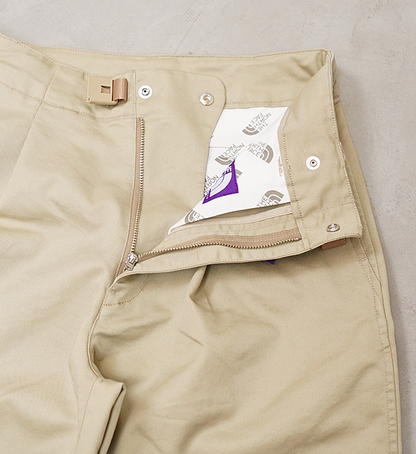 【THE NORTH FACE PURPLE LABEL】ノースフェイスパープルレーベル women's Stretch Twill Tuck Pants "2Color"