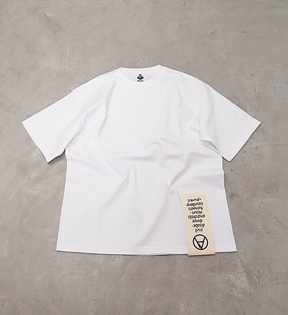 【Mountain Research】マウンテンリサーチ Mega Tag S/S "White"