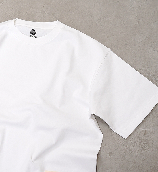 【Mountain Research】マウンテンリサーチ Mega Tag S/S "White"