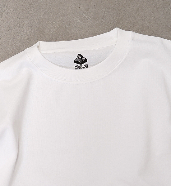 【Mountain Research】マウンテンリサーチ Mega Tag S/S "White"