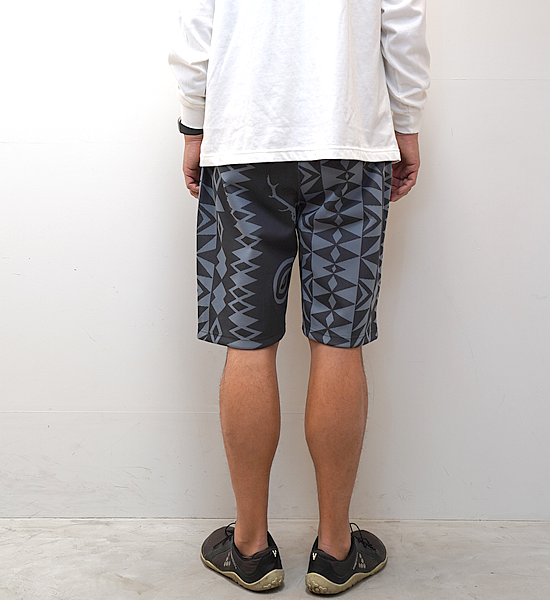 【South2 West8】サウスツーウエストエイト String Sweat Short-Poly Jq./Native S&T "Charcoal"