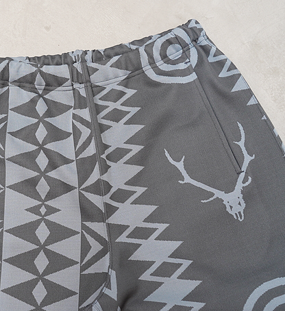 【South2 West8】サウスツーウエストエイト String Sweat Short-Poly Jq./Native S&T "Charcoal"