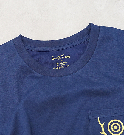 【South2 West8】サウスツーウエストエイト S/S Round Pocket Tee-Circle Horn "2Color" ※ネコポス可