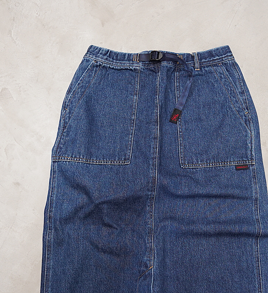 【GRAMICCI】グラミチ women's Denim Long Skirt ”2Color”