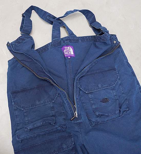 【THE NORTH FACE PURPLE LABEL】ノースフェイスパープルレーベル women's Indigo Field Overalls "Indigo"