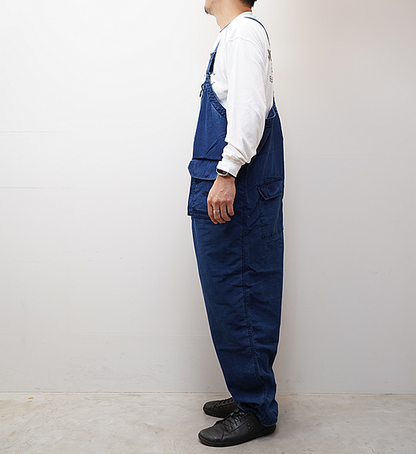 【THE NORTH FACE PURPLE LABEL】ノースフェイスパープルレーベル men's Indigo Field Overalls "Indigo"