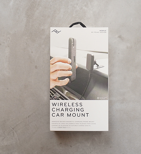 【Peak Design】 ピークデザイン Wireless Charging Car Mount "Black"