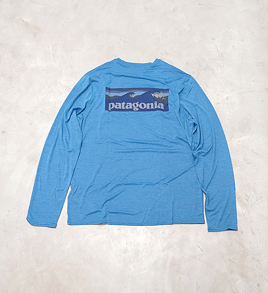 【patagonia】パタゴニア men's L/S Capilene Cool Daily Graphic Shirt(Waters) ※ネコポス可